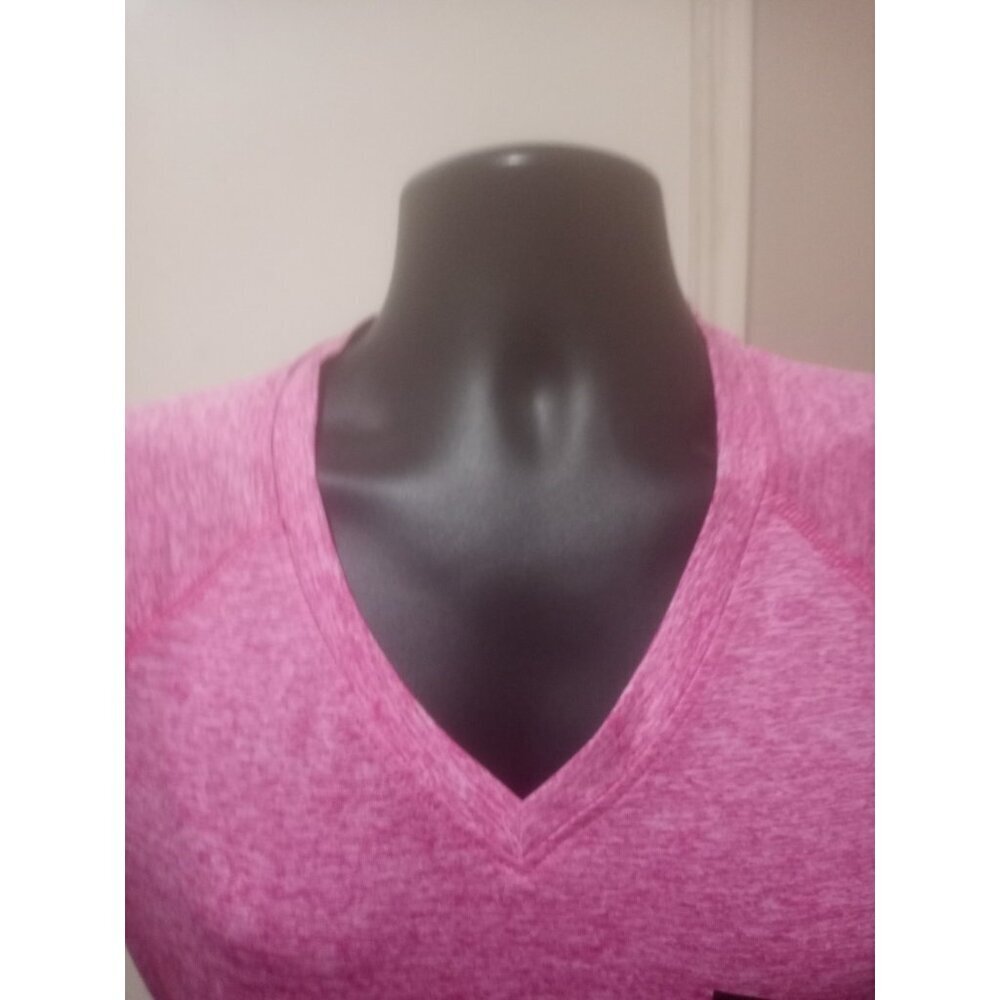 New BEVERLY HILLS Polo Club Women’s Short Sleeve T-Shirt XL Pink V-Neck NWT - Picture 5 of 10